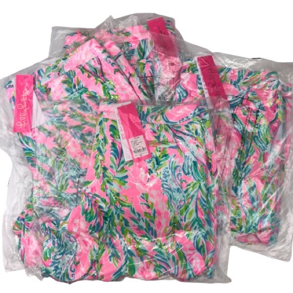 LILLY PULITZER Buttercup Stretch Shorts Scalloped - Picture 6 of 9